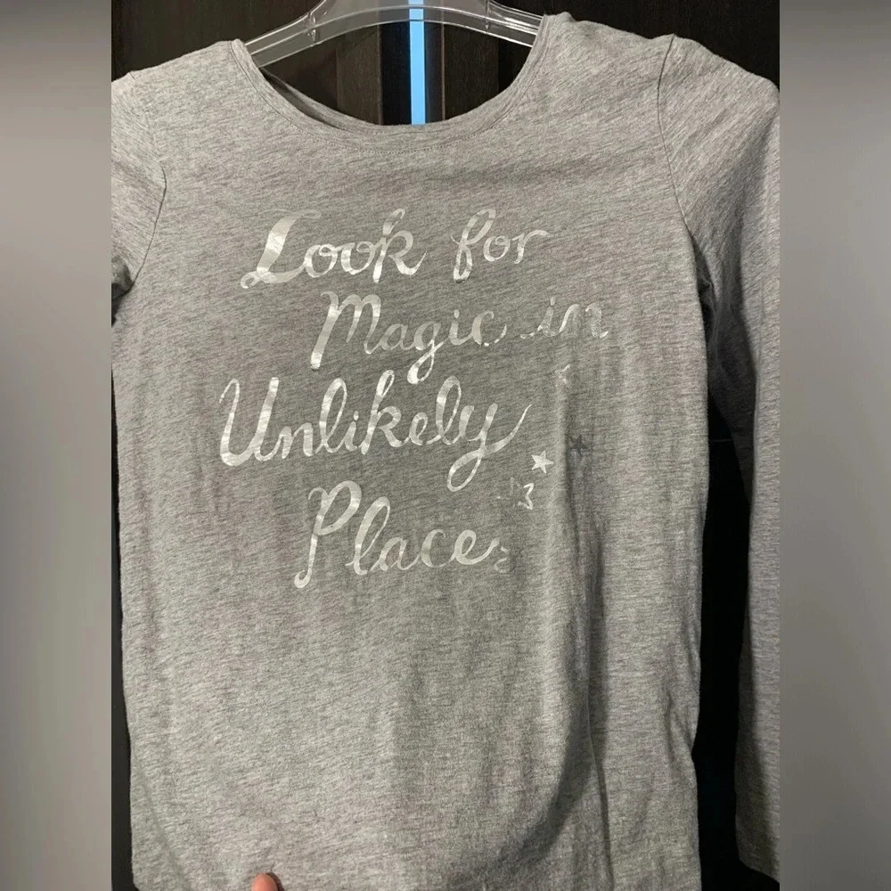 Gap Kids, gray long sleeve shirt